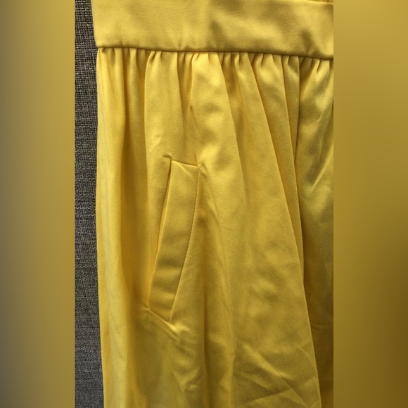 SOLD ON MERC. Zara Basics Bright Yellow Sundress size L NWT! - Picture 2 of 5